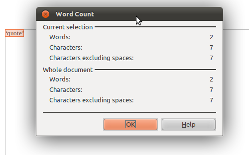 microsoft word word count windows 10